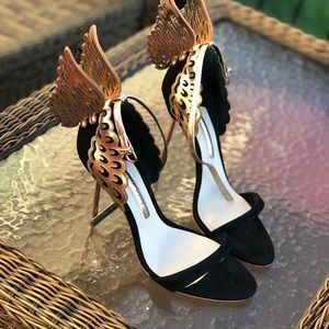 Sophia Webster Evangeline Angel wing sandals.